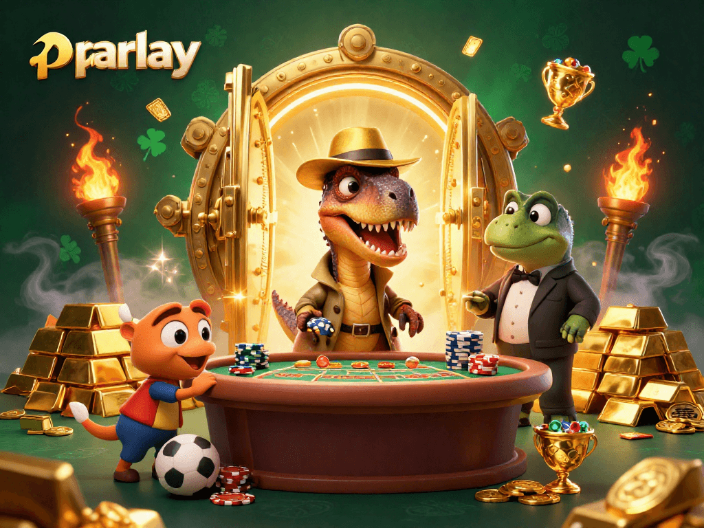 Experience thrilling parlay betting with our 3D velociraptor card counter at the sports betting table.