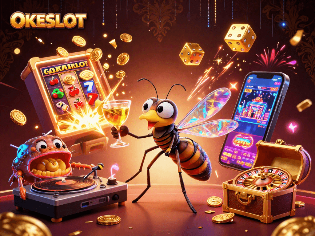 Menangkan jackpot di OKESLOT dengan permainan slot seru dan bonus menarik!