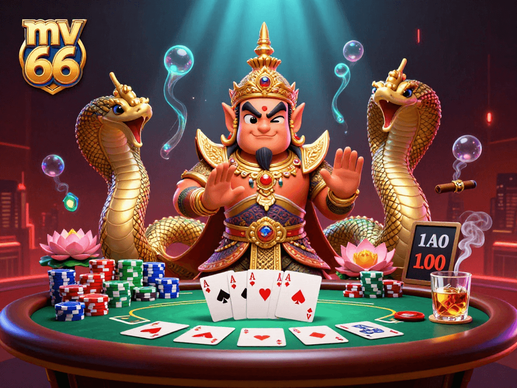 Experience thrilling gameplay at mv 66 with engaging casino graphics and dynamic poker action.