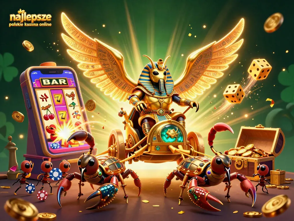 Experience the thrill at najlepsze polskie kasyna online with vibrant gaming elements and dynamic action.