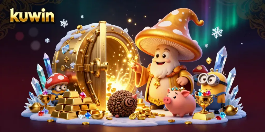 Kuwin offers a magical casino experience with golden treasures, vibrant gemstones, and enchanting 3D visuals.