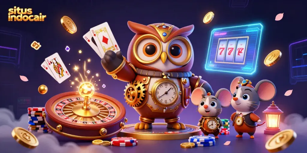 Menangkan keberuntungan Anda di situs indocair dengan permainan slot yang menarik dan kasino futuristik.
