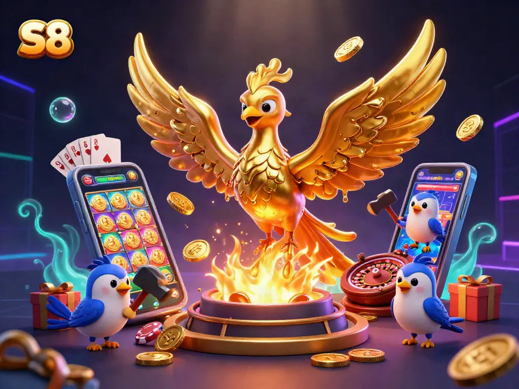 Engage in thrilling gaming adventures at S8 online casino with vibrant slot games and golden rewards.