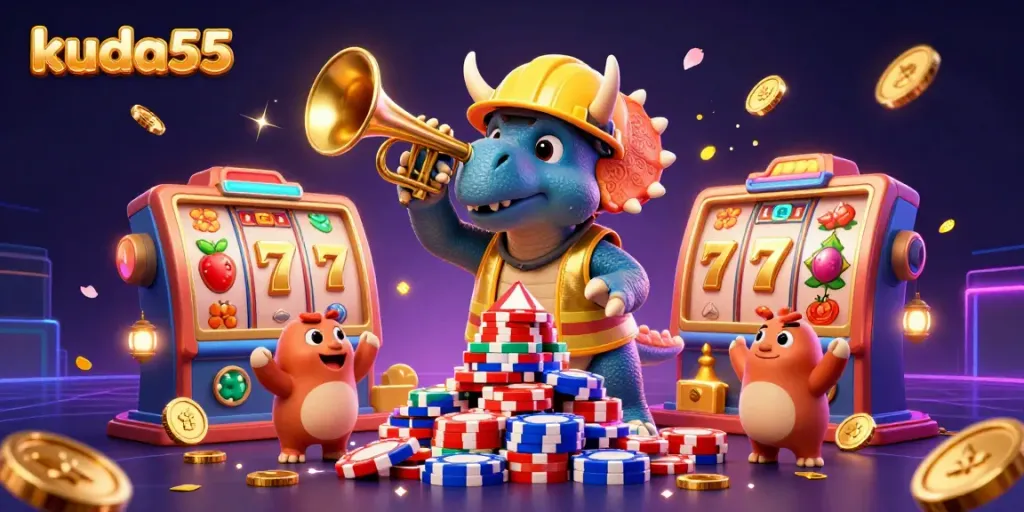 Kuda55 menawarkan permainan slot online dengan peluang besar jadi jutawan.