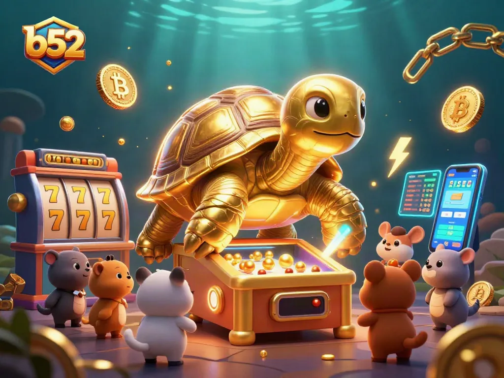 Engage with dynamic b52-themed slot games featuring a colossal tortoise pinball machine.
