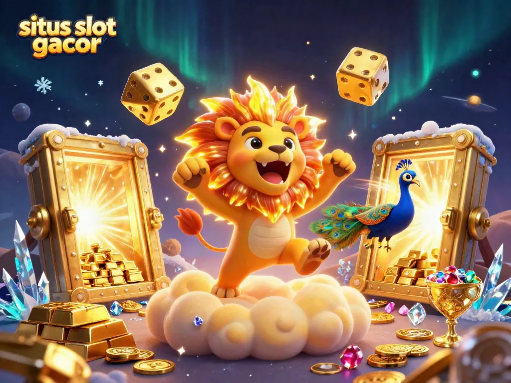 Experience the thrill of situs slot gacor with vibrant 3D characters and endless casino treasures.